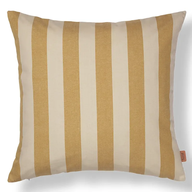 Strand Zierkissen Warm Yellow/Parchment von Ferm Living – Produktfoto