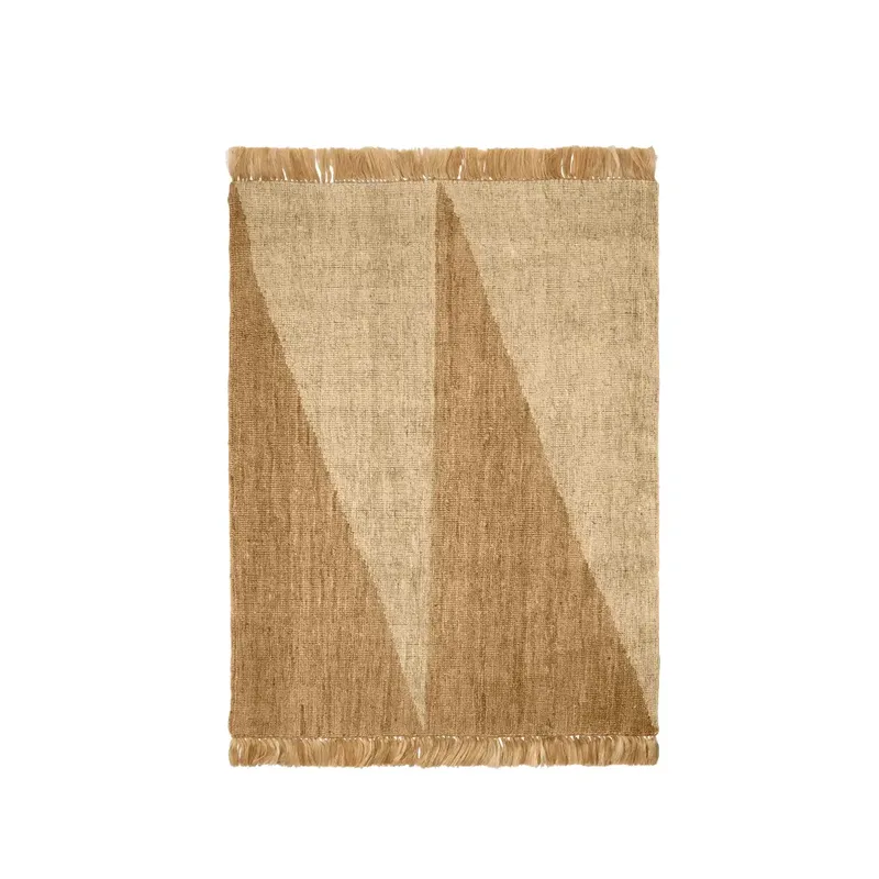 Studie Teppich 140x200 cm- Natural/Off-white från Ferm Living – produktbild