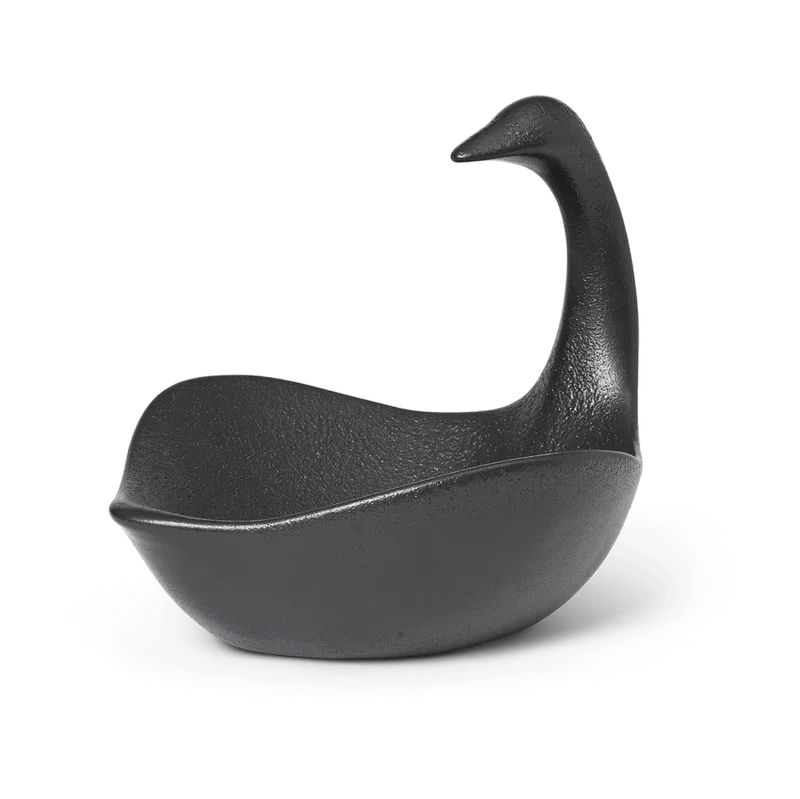 Swan Centrepiece Black fra Ferm Living – produktbillede