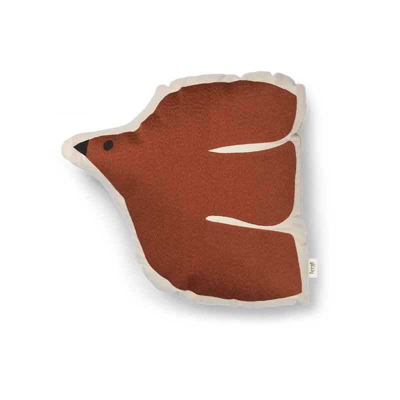Swif bird Kissen 40x40 cm Baked Clay by Ferm Living – product photo