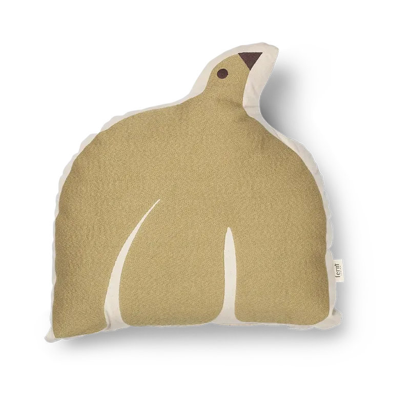 Swif bird Kissen 40x40 cm Silver Fern von Ferm Living – Produktfoto