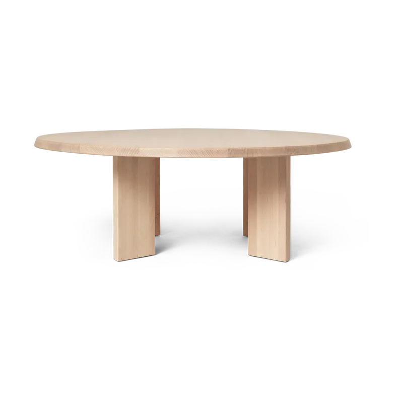 Tarn Couchtisch 107,6x108,1 cm White oiled beech de Ferm Living – photo du produit