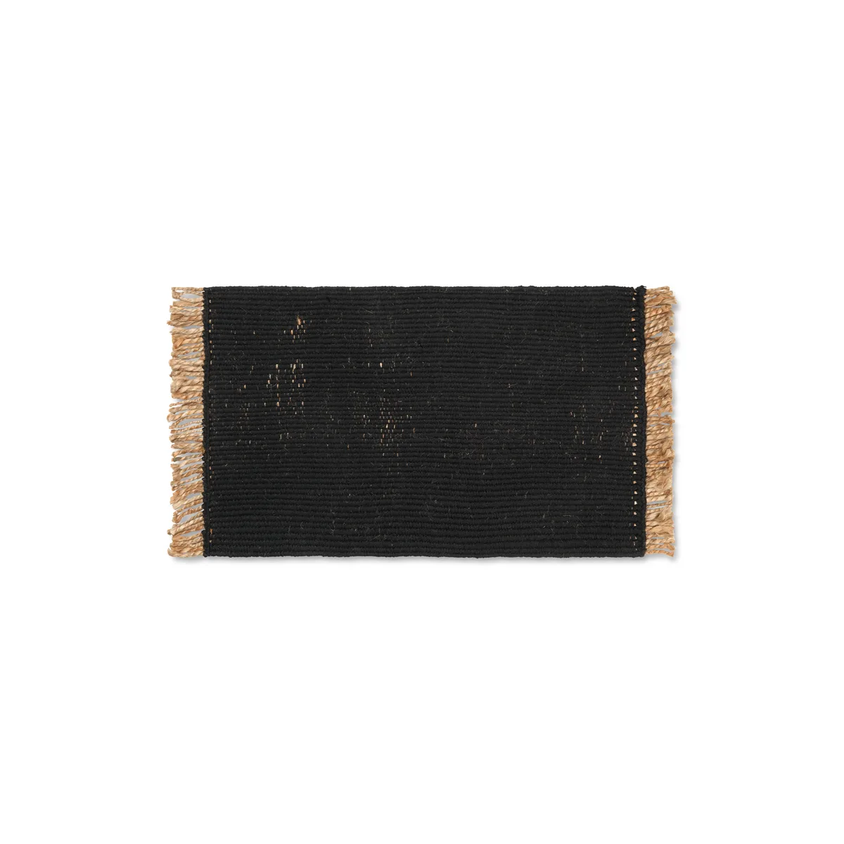 Teppich Tapis - Schwarz - Recyceltes PET von Ferm Living – Produktfoto