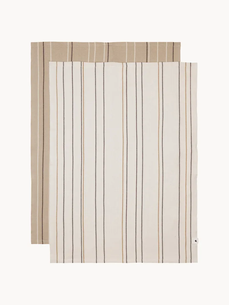 Theedoeken Ito van biokatoen, 2-delig by Ferm Living – product photo