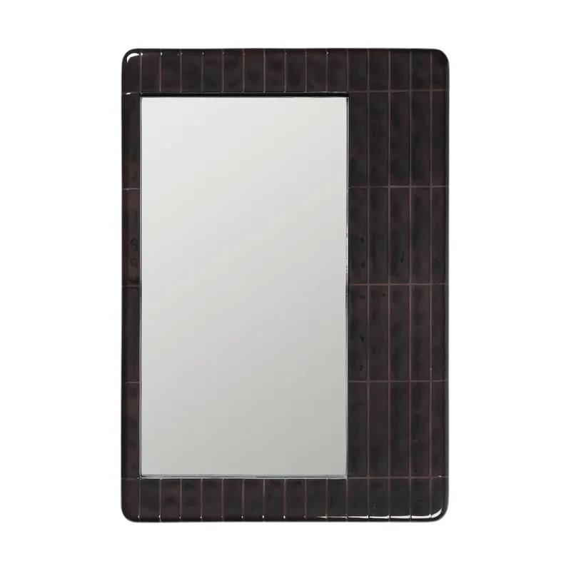 Tiling Spiegel Dunkle Schokolade, 59x85 cm fra Ferm Living – produktbillede