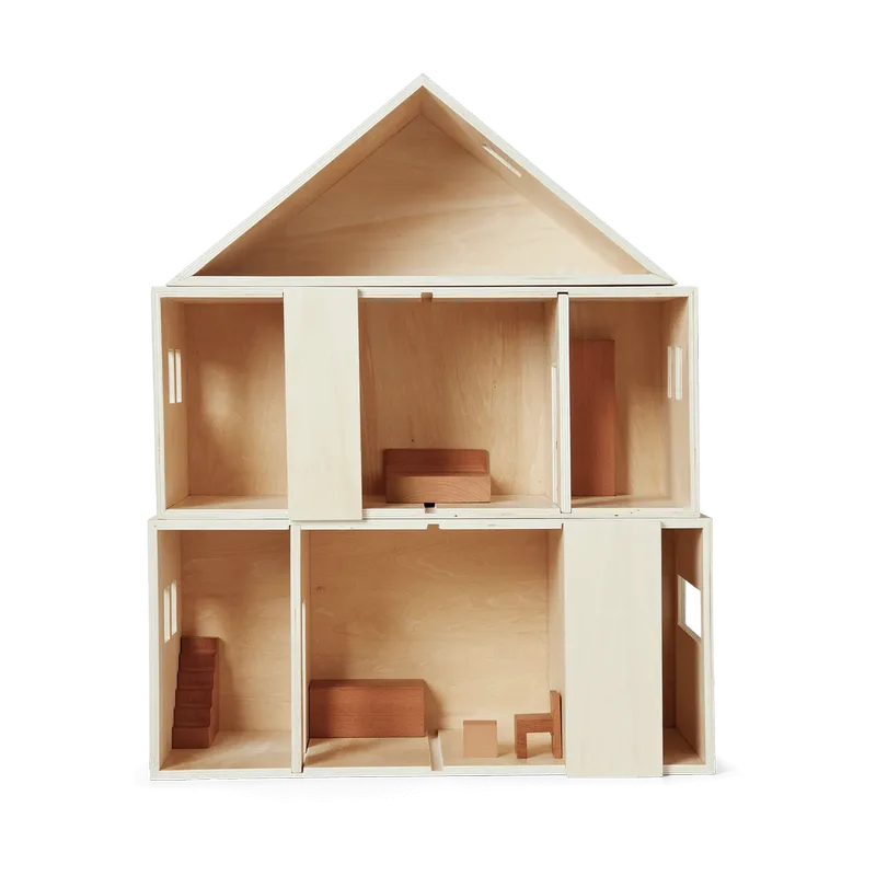 Toro faltbares Puppenhaus Natural by Ferm Living – product photo