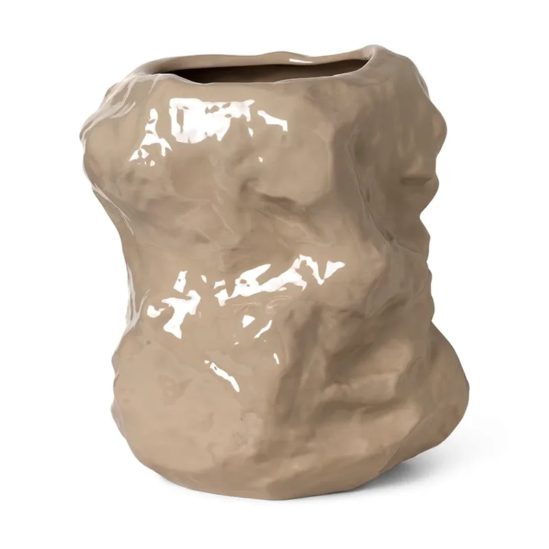 Tuck Vase 34cm Cashmere de Ferm Living – photo du produit