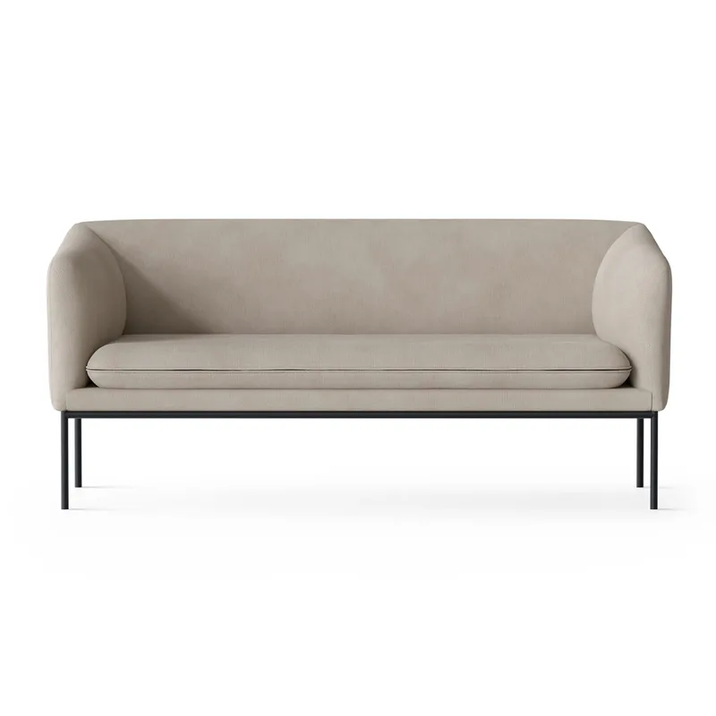 Turn Sofa 2-Sitzer Cotton linen natural de Ferm Living – photo du produit