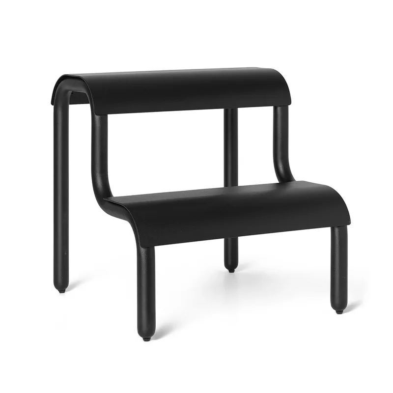 Up Tritthocker Black by Ferm Living – product photo