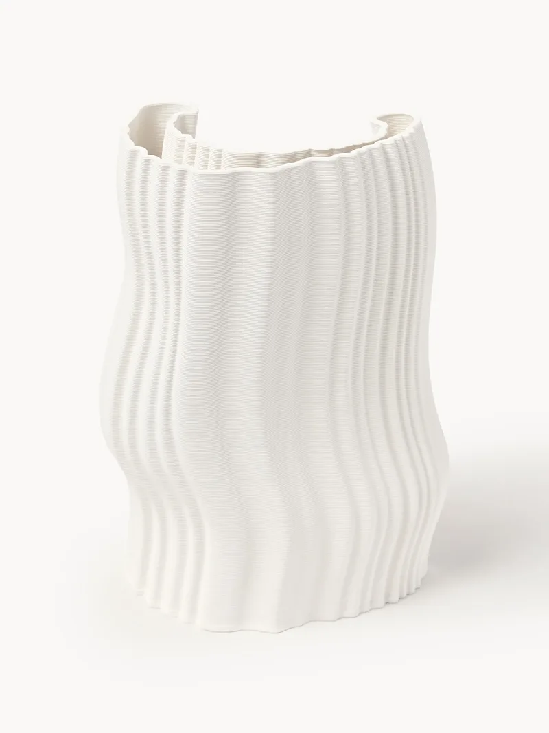 Vaas Moire van keramiek, H 30 cm by Ferm Living – product photo