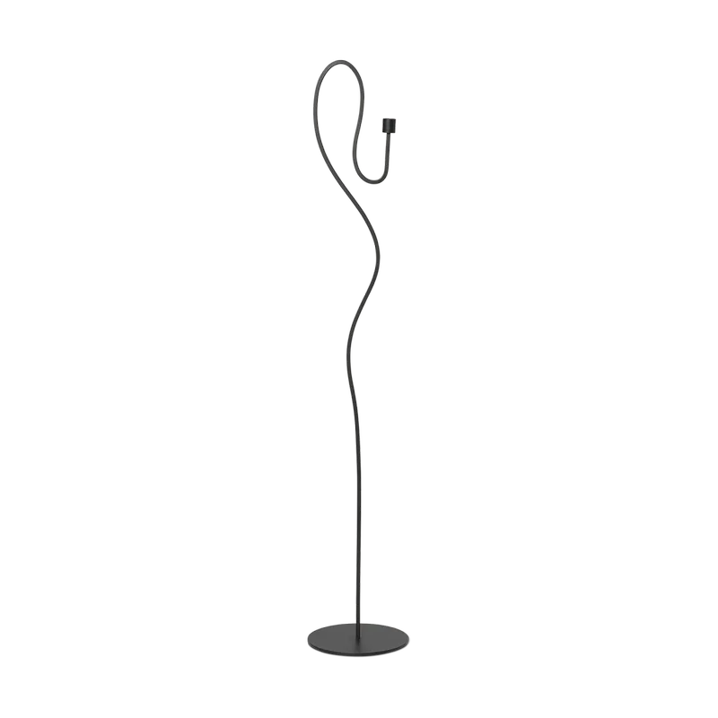 Valse Bodenkerzenleuchter Black by Ferm Living – product photo
