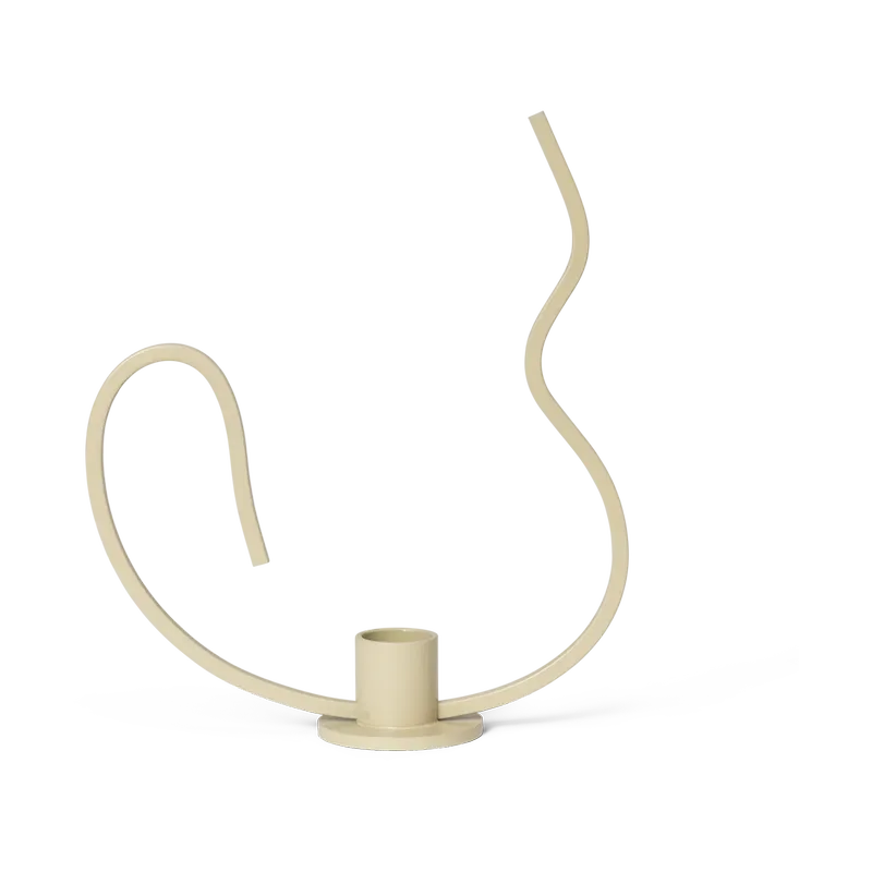 Valse Kerzenhalter low Cashmere van Ferm Living – productfoto