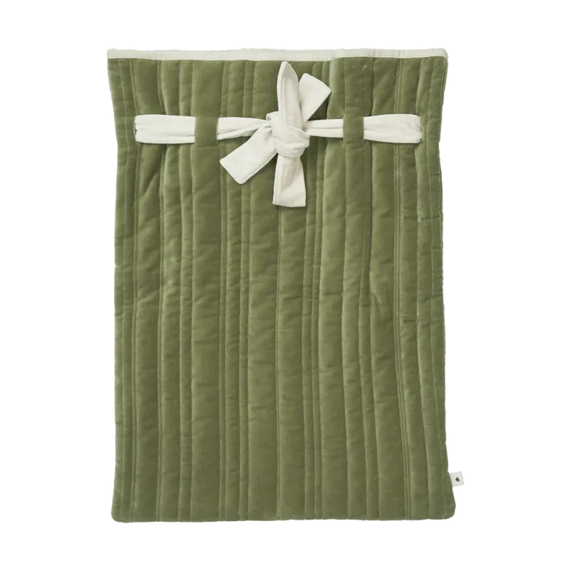 Vari quilted Sack 50x70 cm Velvet-khaki van Ferm Living – productfoto