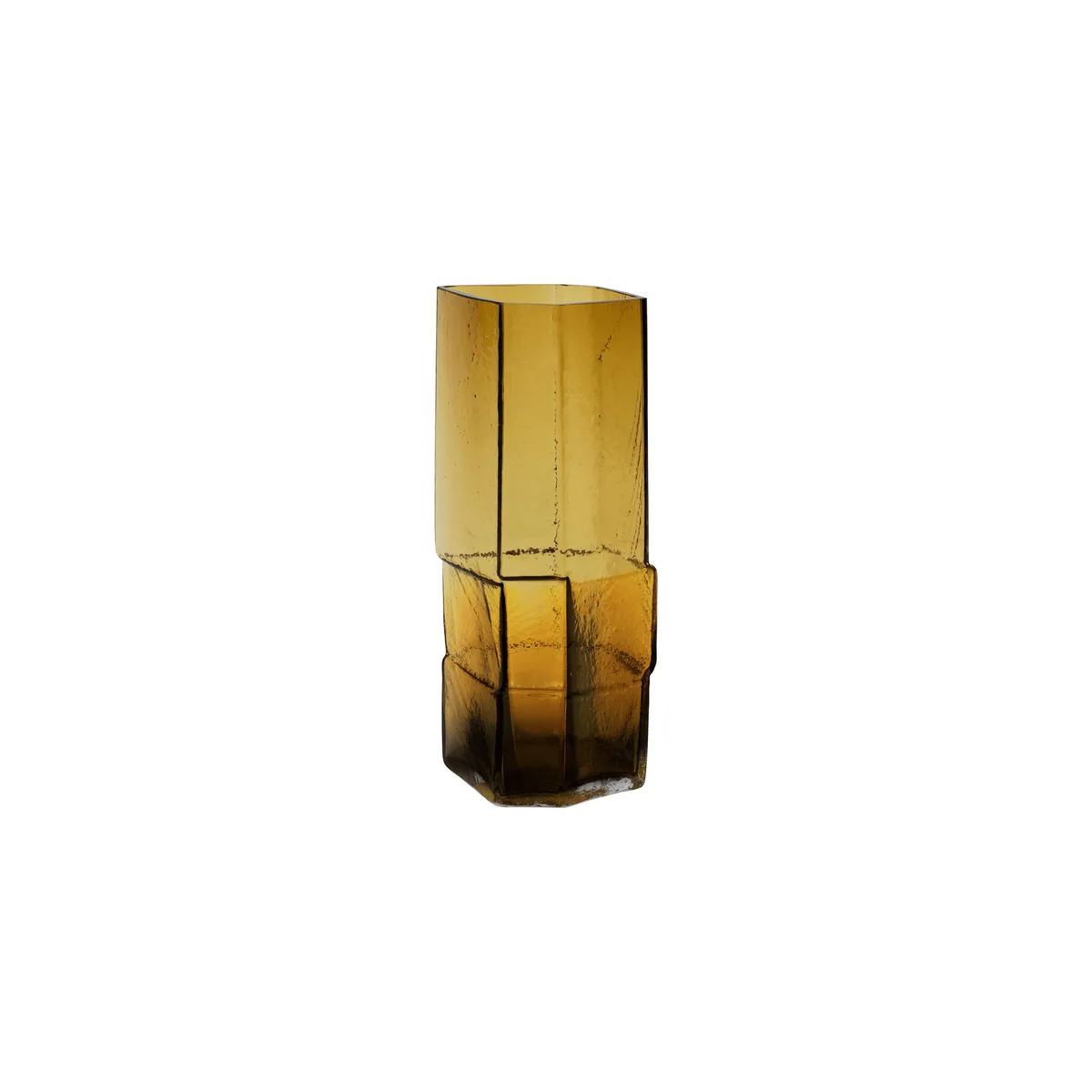 Vase Muro - Orange - Mundgeblasenes recyceltes Glas by Ferm Living – product photo