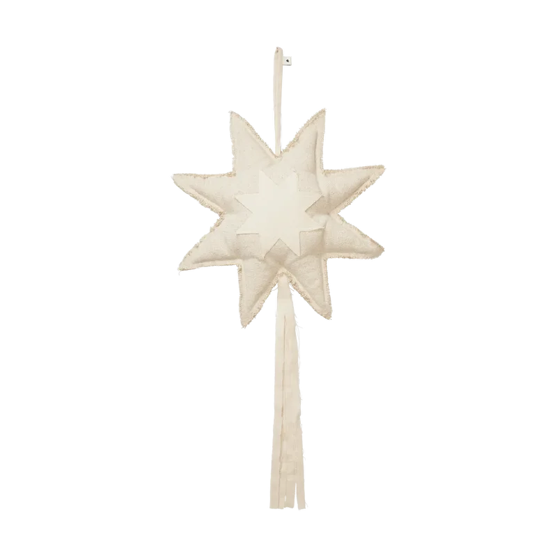 Vela window ornament Dekorationsanhänger 50x88 cm Natural by Ferm Living – product photo