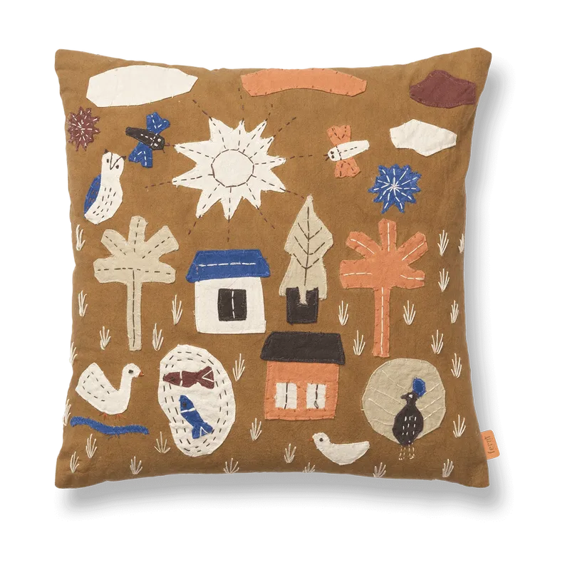 Village Kissen 40x40 cm Sugar Kelp by Ferm Living – product photo