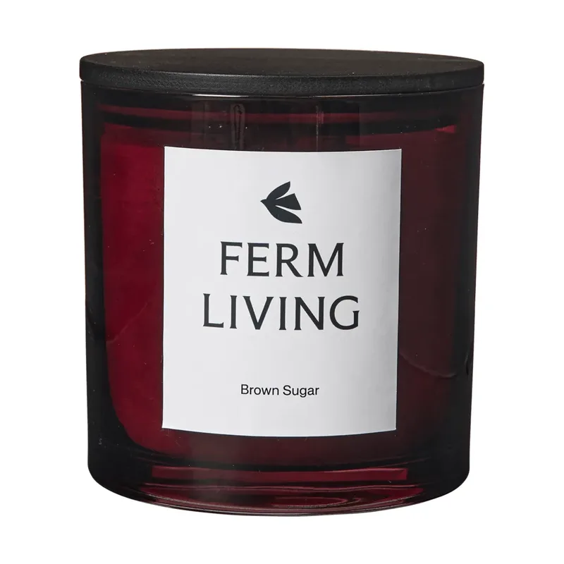 Vitto Duftkerze 50 h Dark Grape van Ferm Living – productfoto