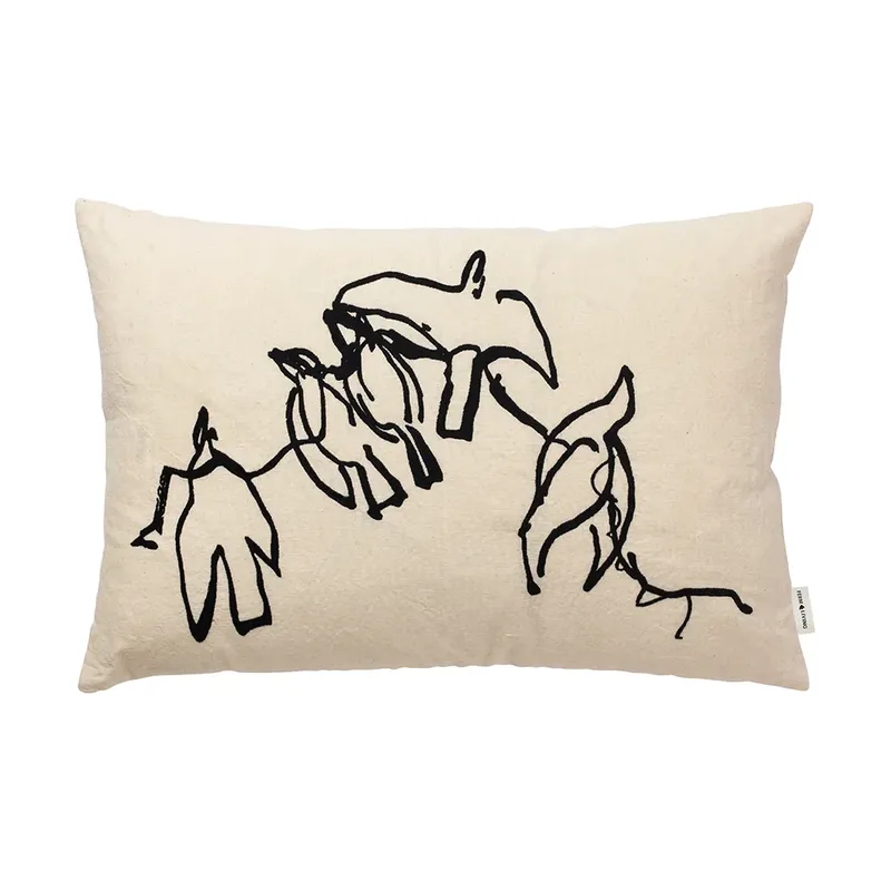 Vuelo Vuelo Kissenbezug 40 x 60 cm - Natural von Ferm Living – Produktfoto