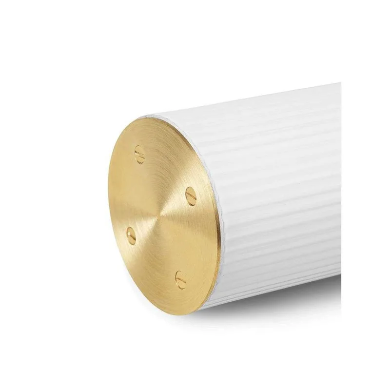 Vuelta Hanglamp 60 White/Brass von Ferm Living – Produktfoto