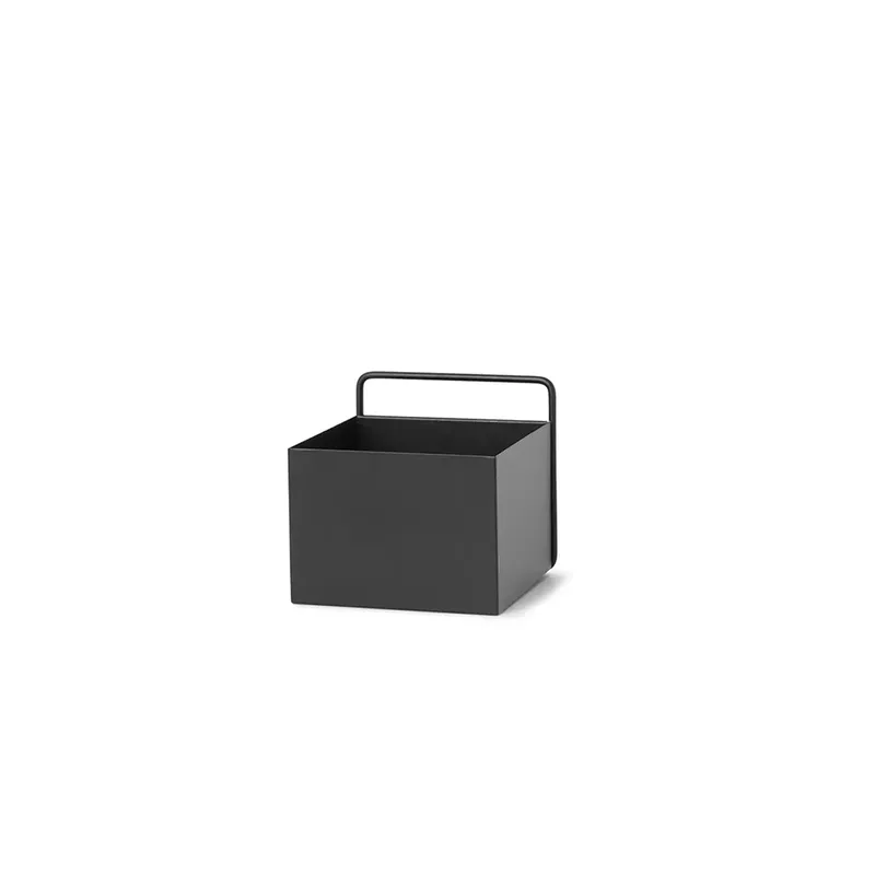 Wall Box - Square - Black von Ferm Living – Produktfoto