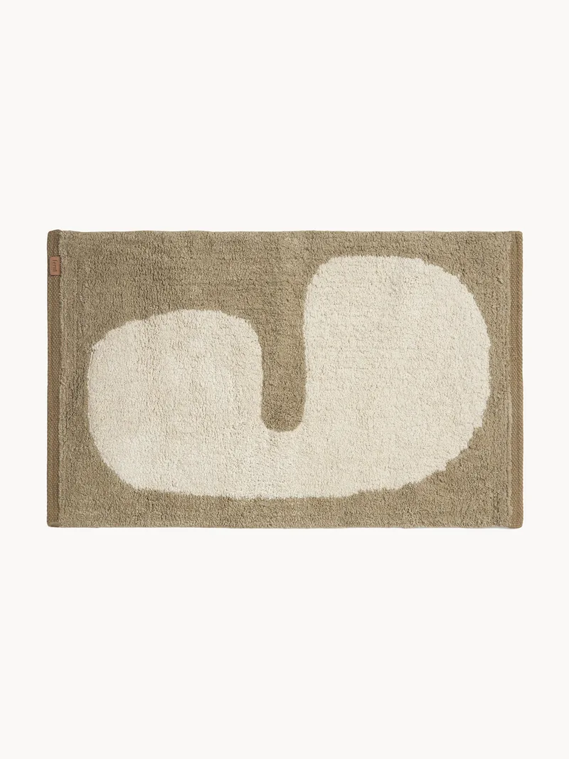 Wasbaar badmat Lay van biokatoen de Ferm Living – photo du produit