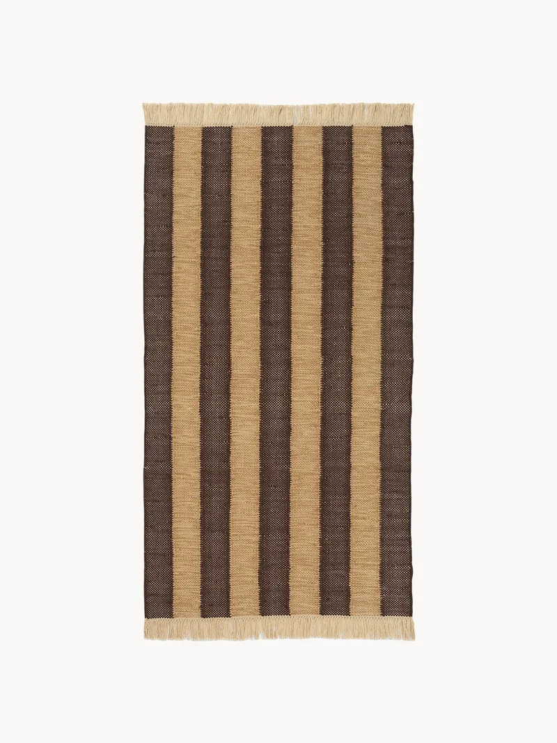 Wasbaar handgeweven in- & outdoor vloerkleed Ives de Ferm Living – photo du produit