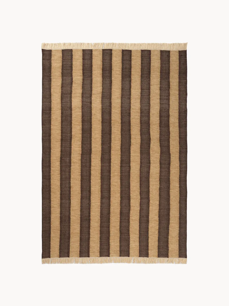 Wasbaar handgeweven in- & outdoor vloerkleed Ives de Ferm Living – photo du produit