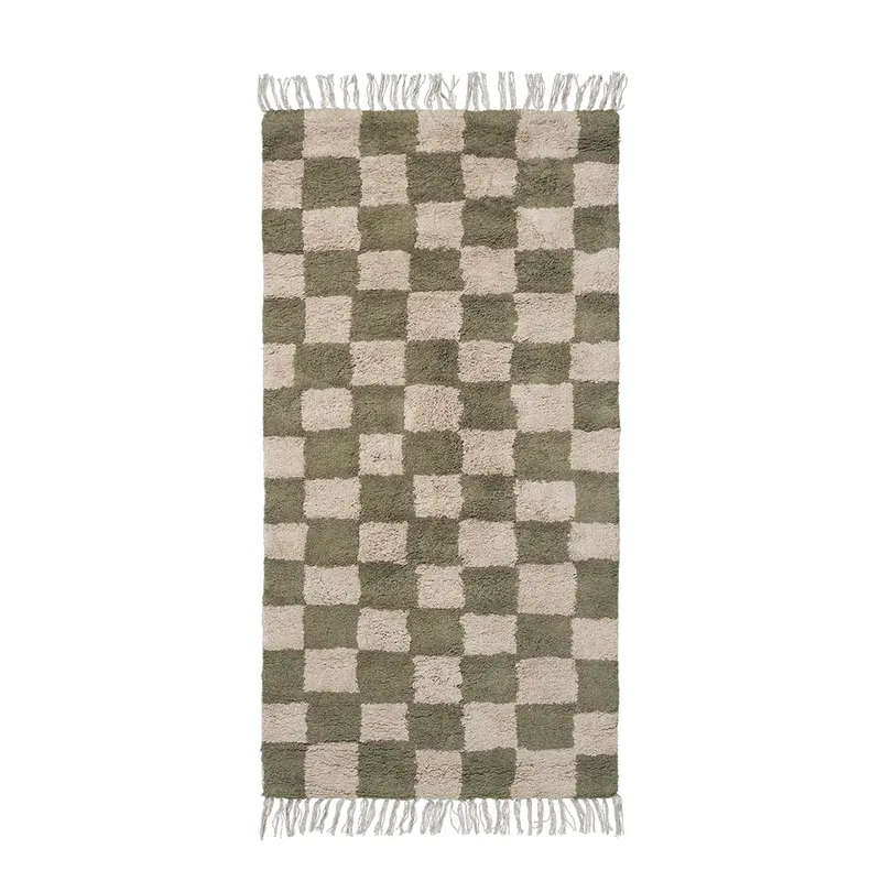 Waschbarer Teppich Mara Elm Green von Ferm Living – Produktfoto