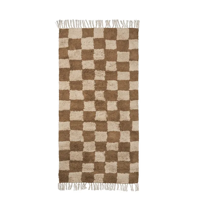 Waschbarer Teppich Mara Tan von Ferm Living – Produktfoto