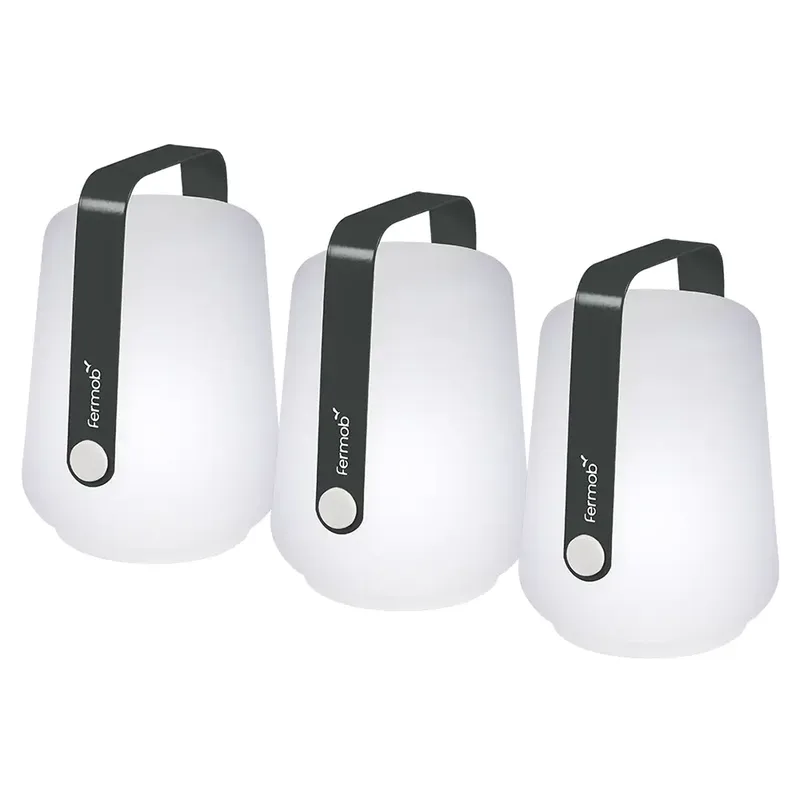 Balad Lampe H12 3er-Pack Anthrazit von Fermob – Produktfoto