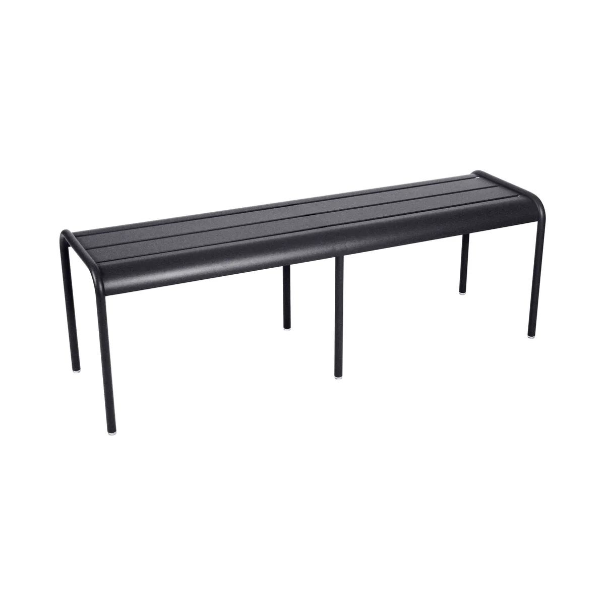 Bank Luxembourg - Grau - lackiertes Aluminium - Designer Frédéric Sofia by Fermob – product photo