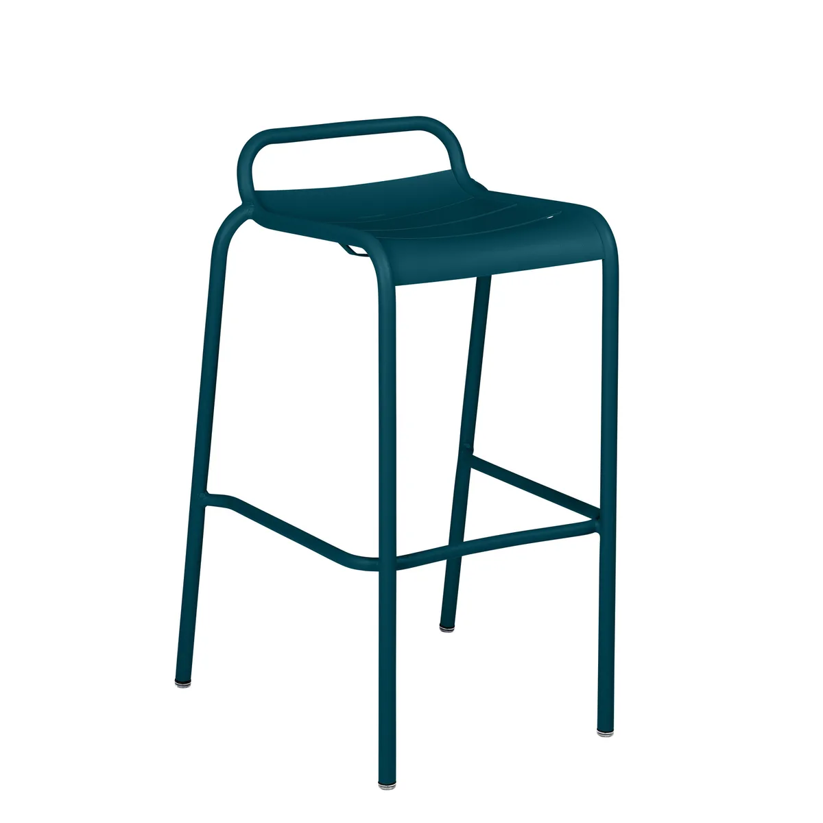 Barhocker Luxembourg - Blau - bemaltes Aluminium - Designer Frédéric Sofia van Fermob – productfoto