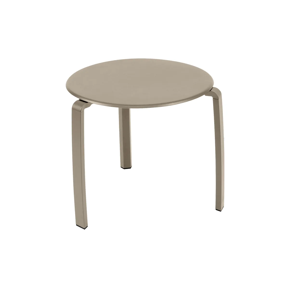 Beistelltisch Alizé - Beige - Aluminium - Designer Pascal Mourgue by Fermob – product photo