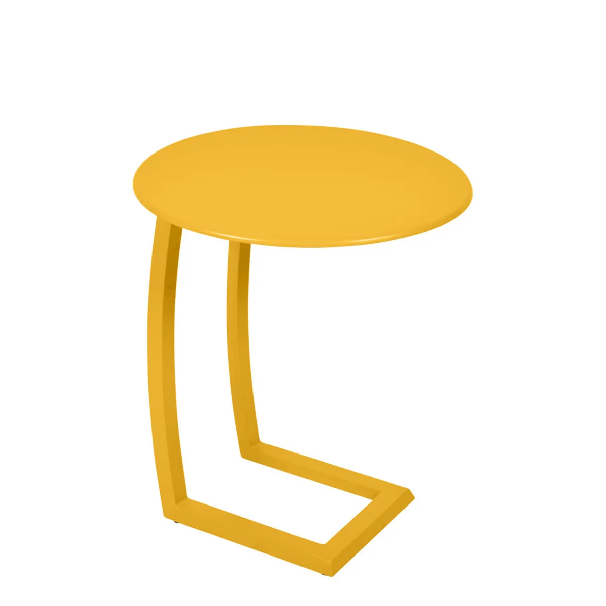 Beistelltisch Alizé - Gelb - bemaltes Aluminium - Designer Pascal Mourgue von Fermob – Produktfoto