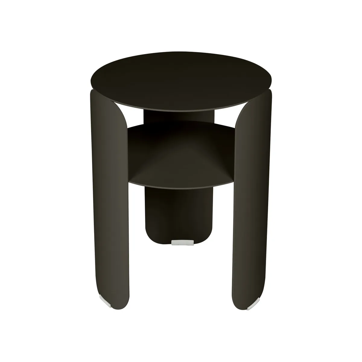 Beistelltisch Bebop - Braun - Aluminium - Designer Tristan Lohner van Fermob – productfoto