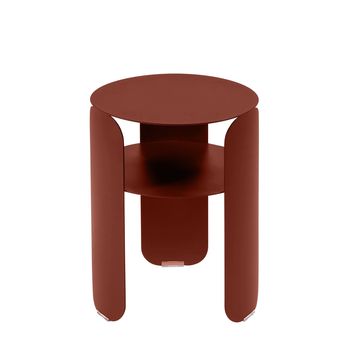 Beistelltisch Bebop - Braun - bemaltes Aluminium - Designer Tristan Lohner von Fermob – Produktfoto
