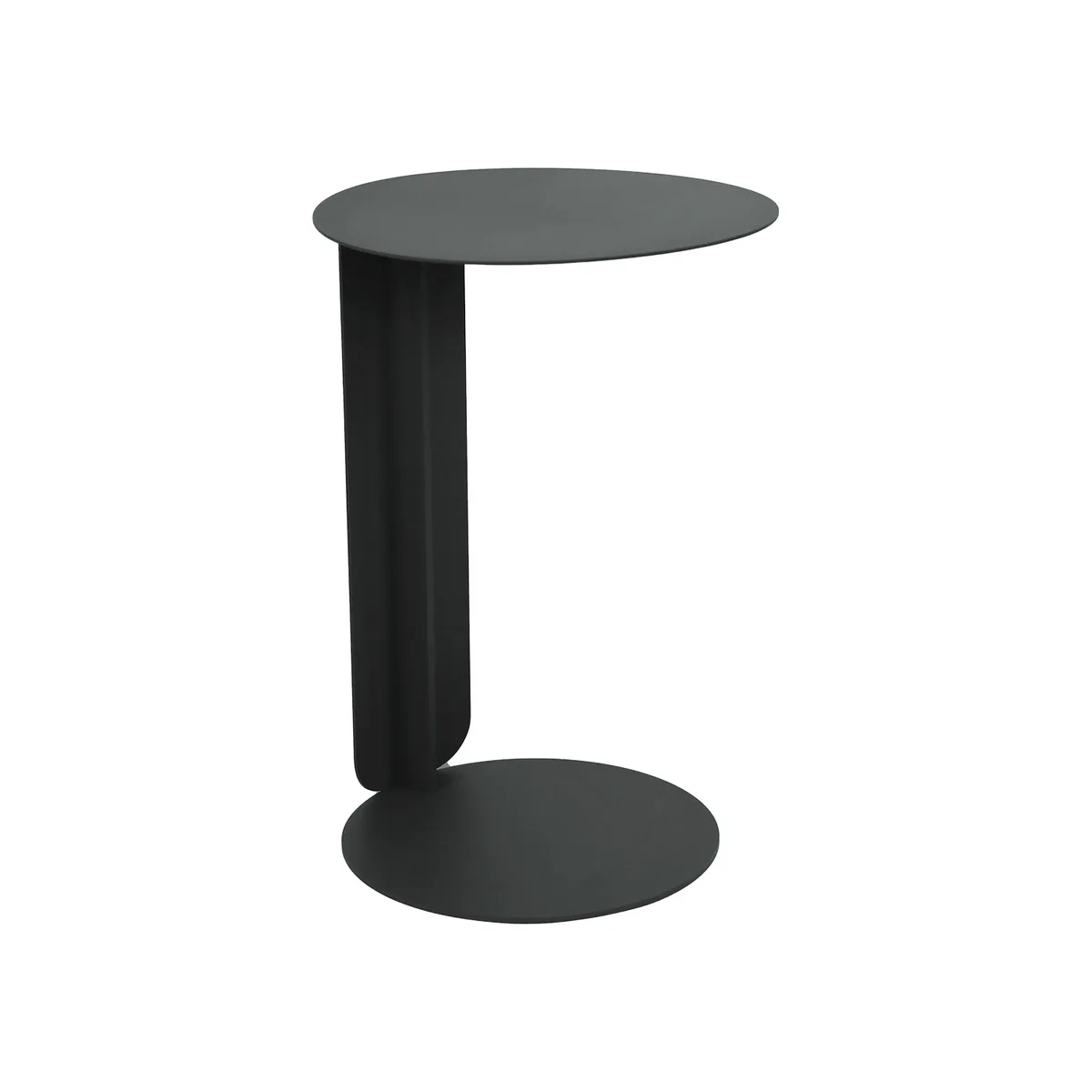 Beistelltisch Bebop - Schwarz - Aluminium - Designer Tristan Lohner by Fermob – product photo