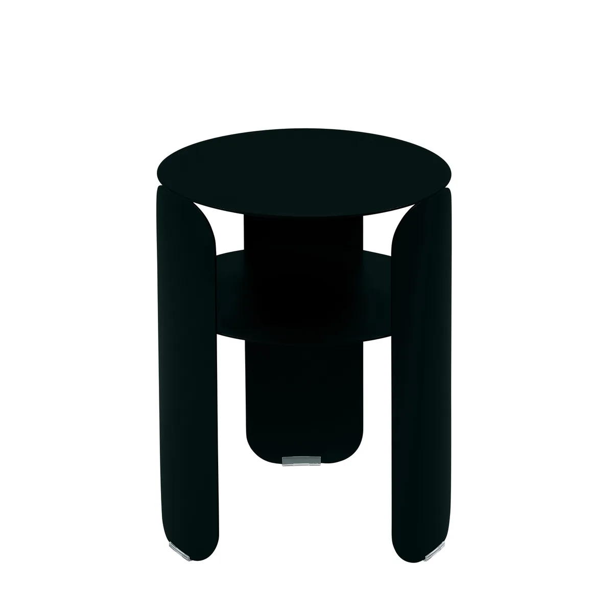Beistelltisch Bebop - Schwarz - bemaltes Aluminium - Designer Tristan Lohner by Fermob – product photo