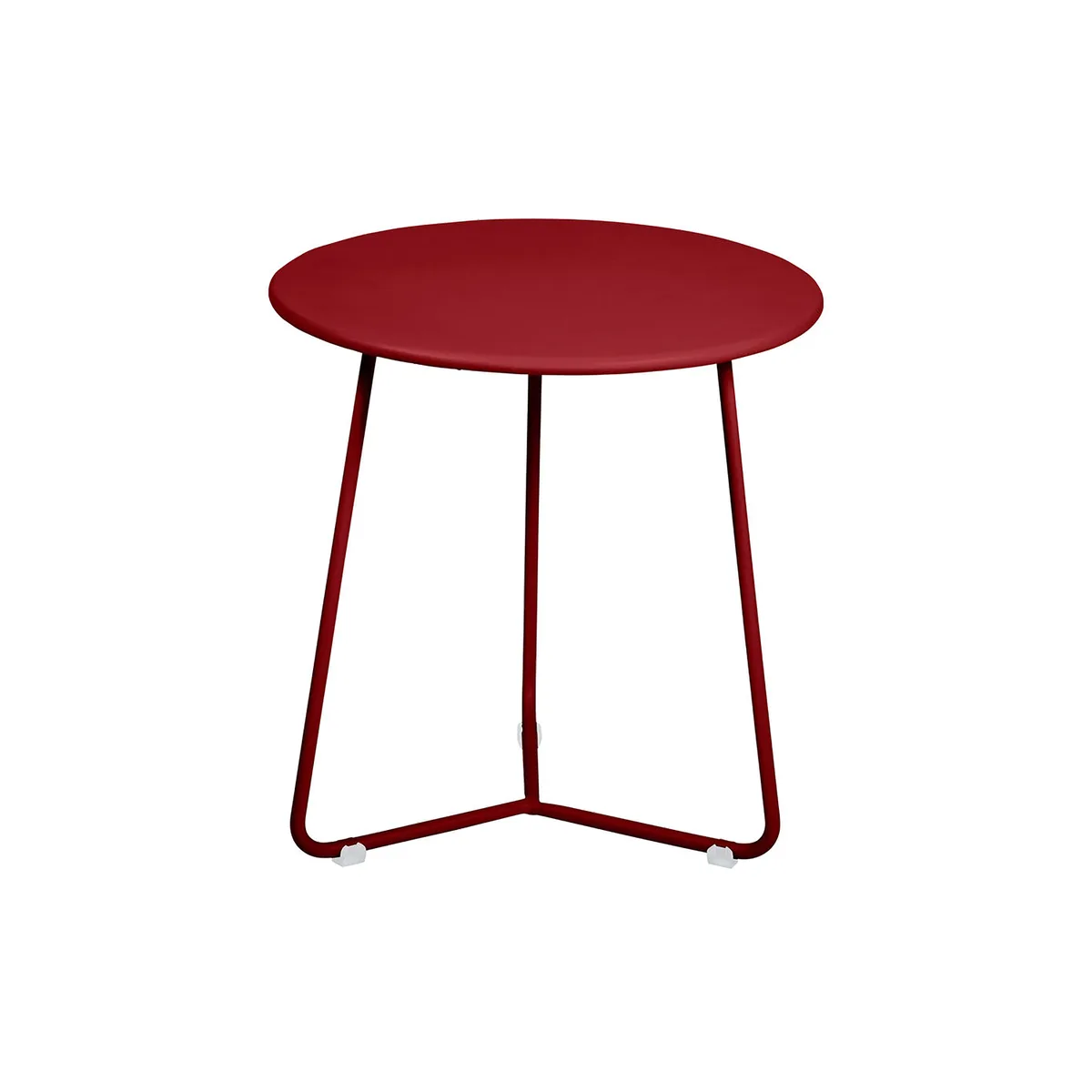Beistelltisch Cocotte - Rot - bemalter Stahl - Designer Studio Fermob von Fermob – Produktfoto