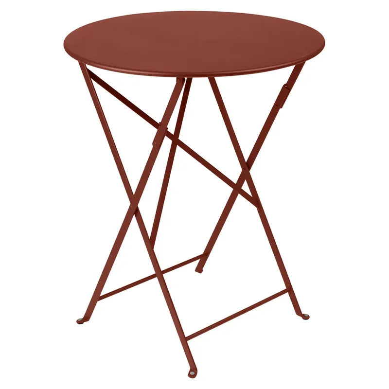 Bistro tisch 60 cm Red Ochre von Fermob – Produktfoto