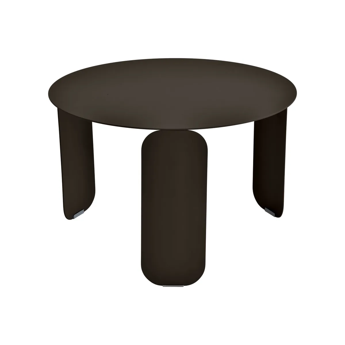 Couchtisch Bebop - Braun - Aluminium - Designer Tristan Lohner de Fermob – photo du produit