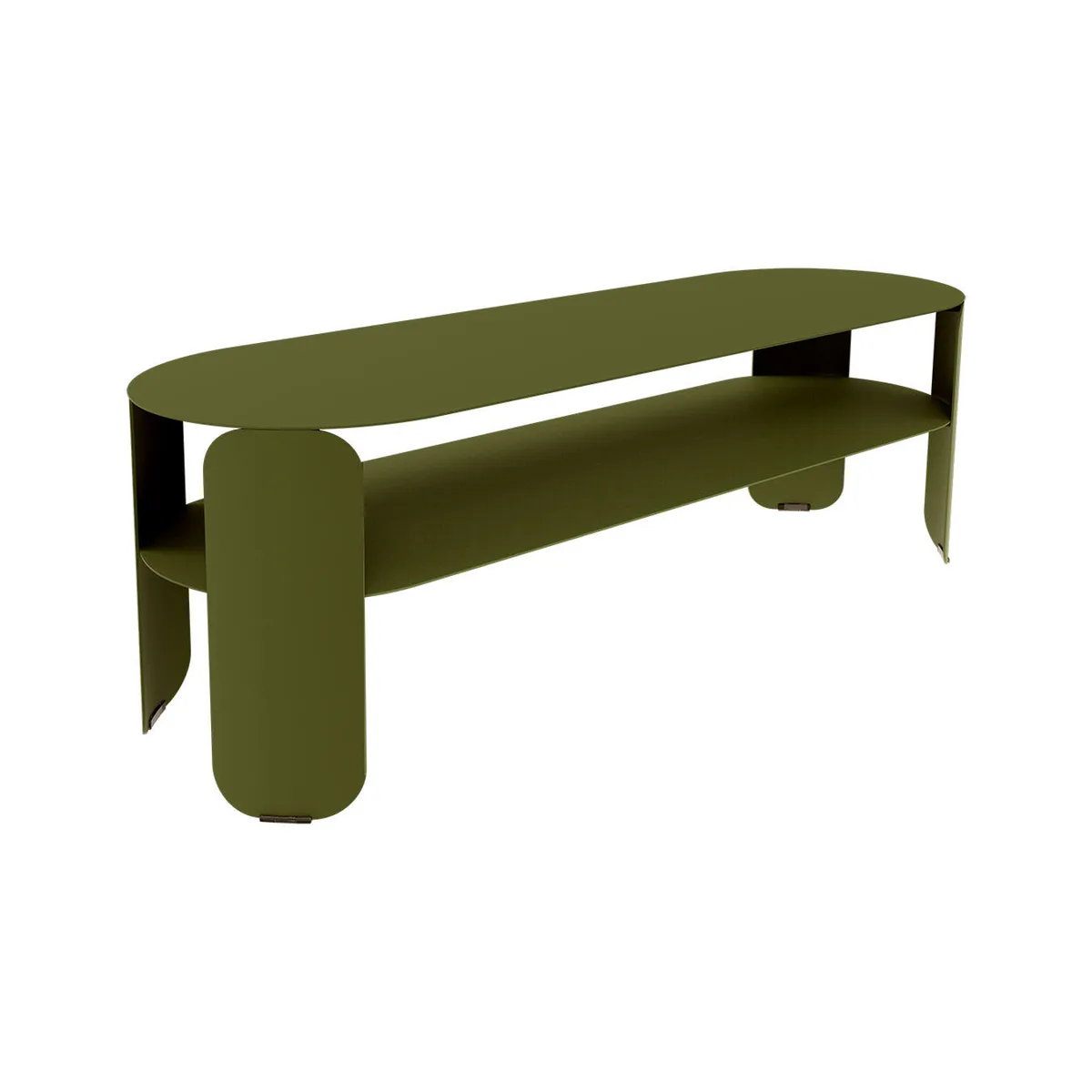 Couchtisch Bebop - Grün - Aluminium - Designer Tristan Lohner de Fermob – photo du produit