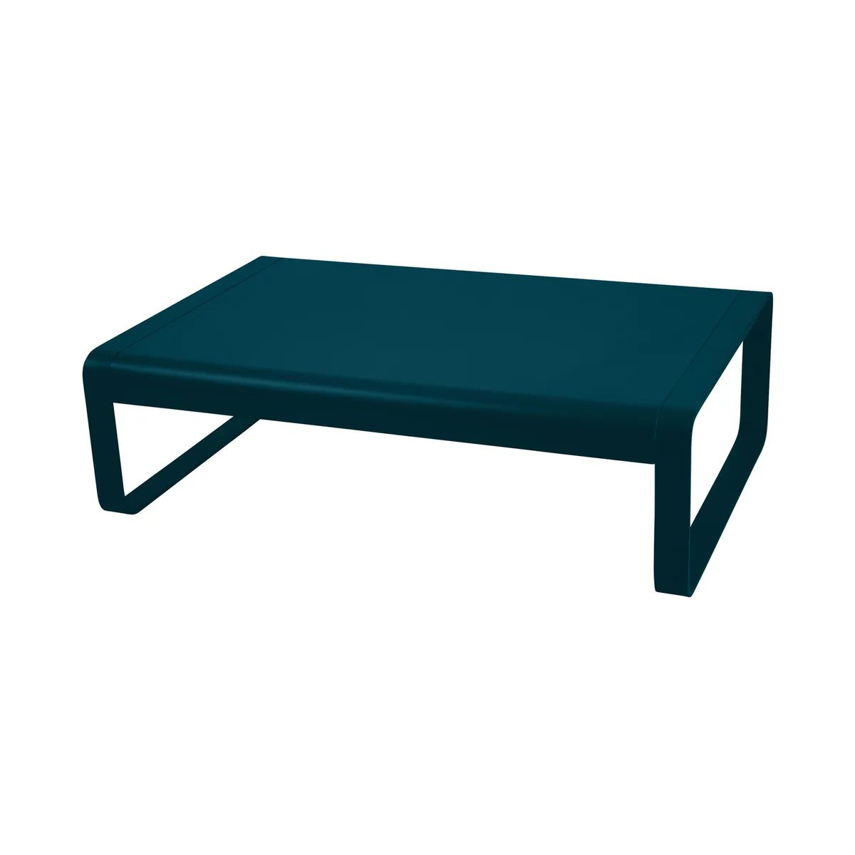 Couchtisch Bellevie - Blau - lackiertes Aluminium - Designer Pagnon & Pelhaître de Fermob – photo du produit