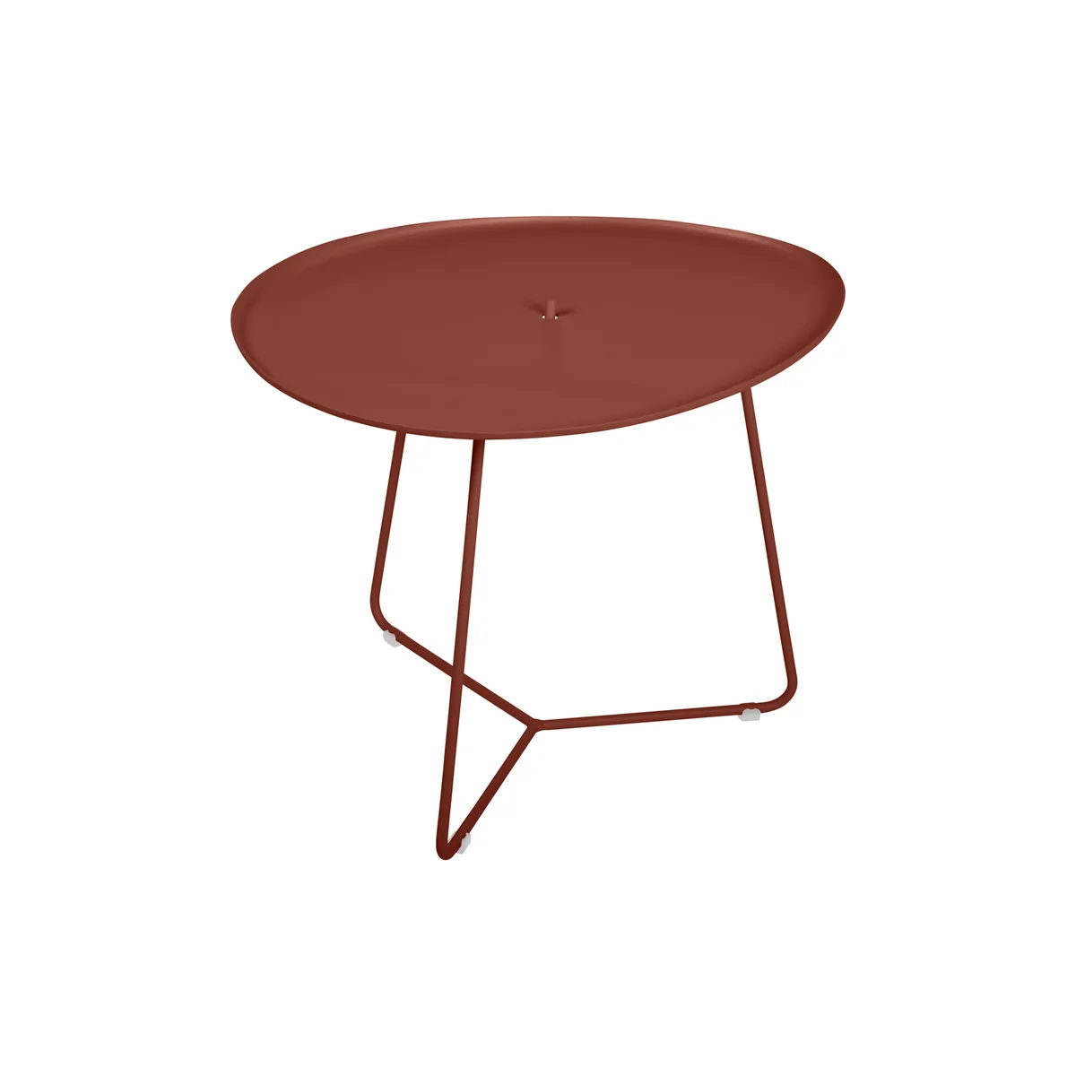 Couchtisch Cocotte - Braun - bemalter Stahl - Designer Studio Fermob de Fermob – photo du produit