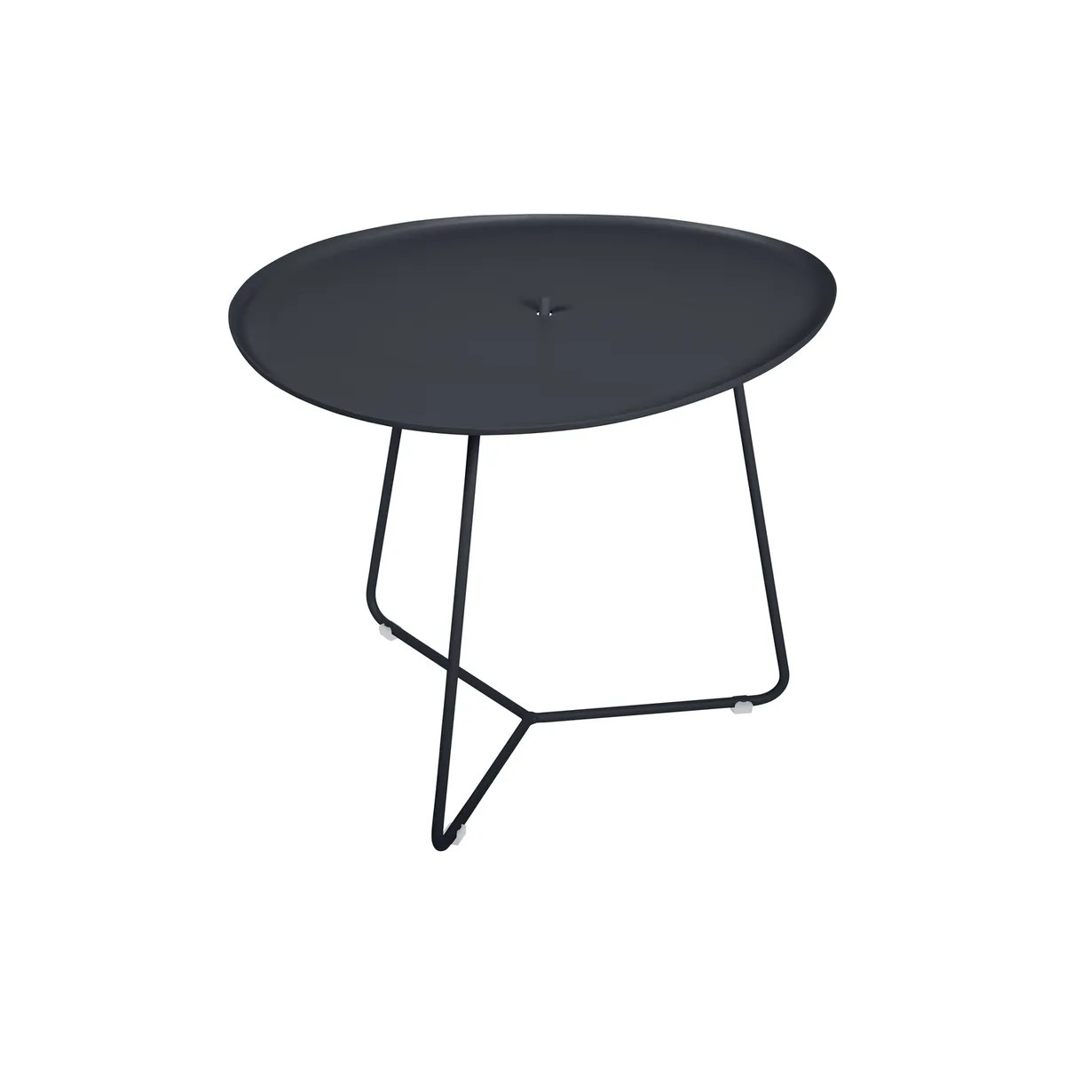 Couchtisch Cocotte - Schwarz - bemalter Stahl - Designer Studio Fermob von Fermob – Produktfoto