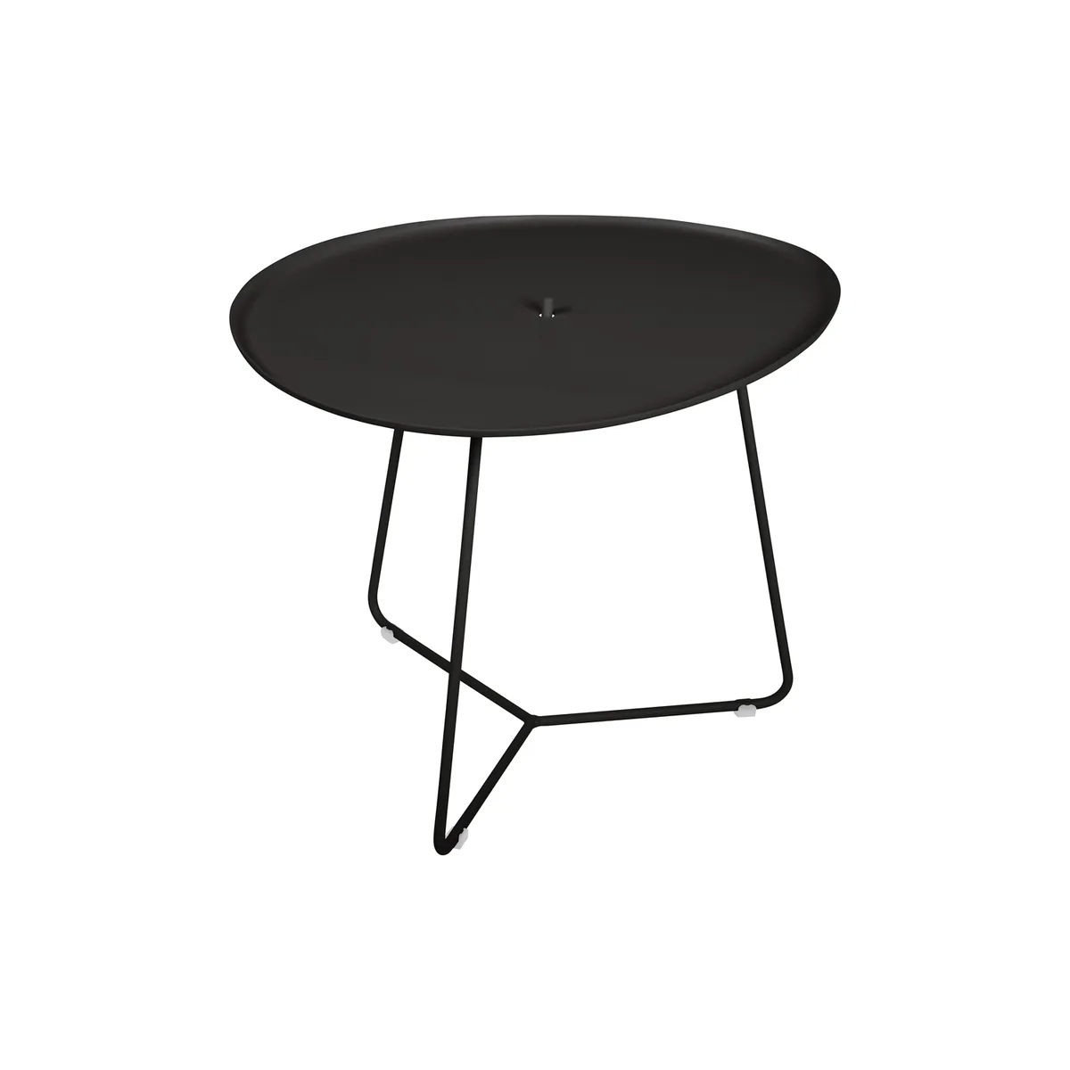Couchtisch Cocotte - Schwarz - bemalter Stahl - Designer Studio Fermob von Fermob – Produktfoto