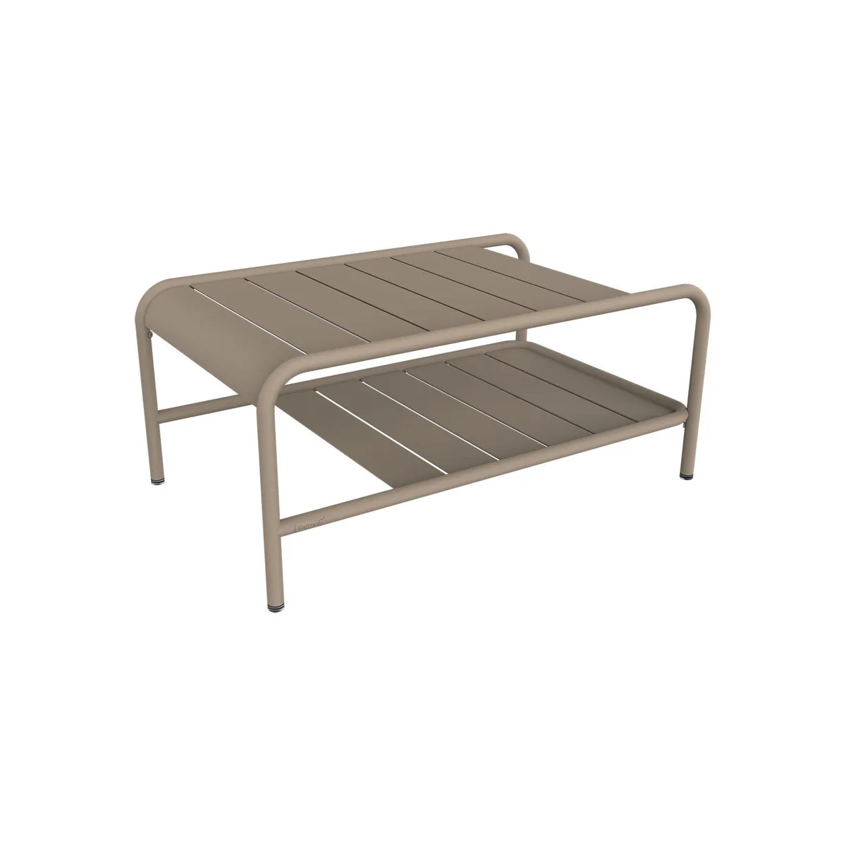 Couchtisch Luxembourg - Beige - Aluminium - Designer Frédéric Sofia från Fermob – produktbild