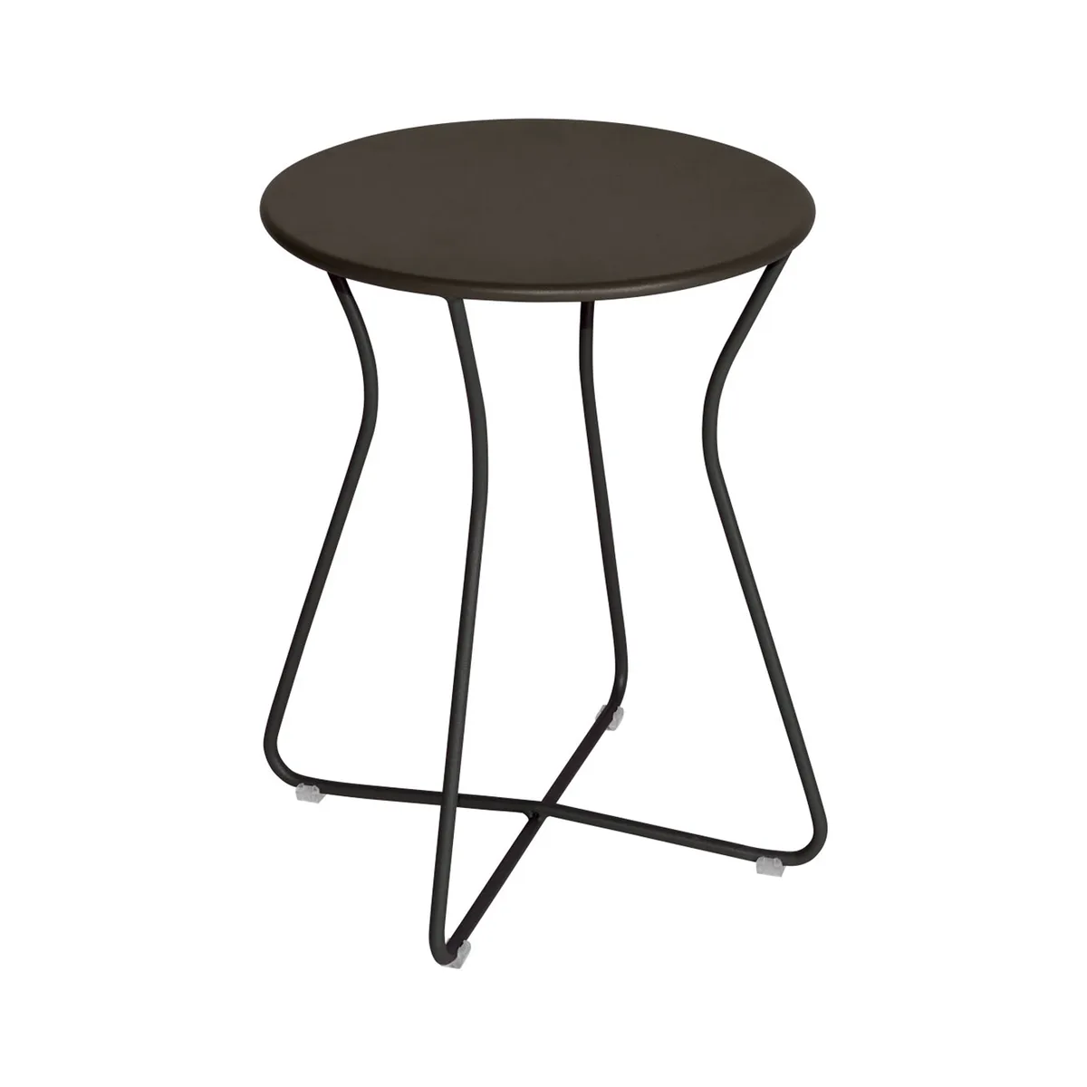 Hocker Cocotte - Braun - Stahl - Designer Studio Fermob von Fermob – Produktfoto