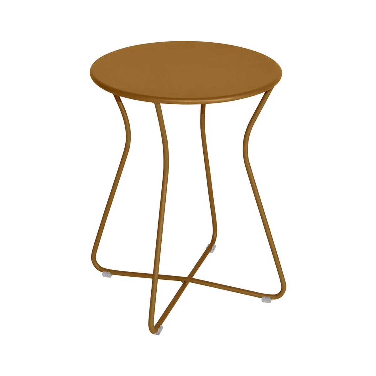 Hocker Cocotte - Gelb - Stahl - Designer Studio Fermob von Fermob – Produktfoto