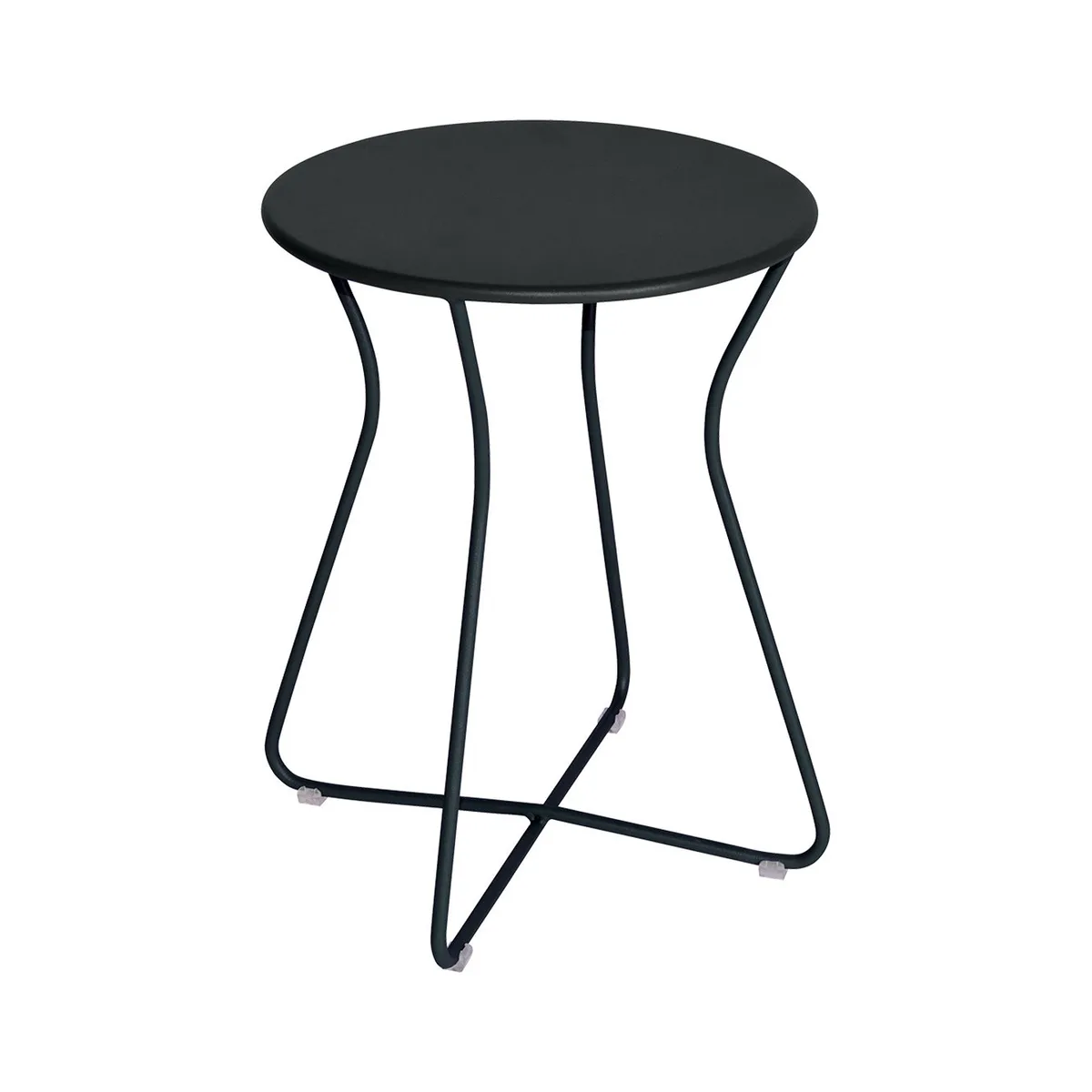 Hocker Cocotte - Schwarz - Stahl - Designer Studio Fermob von Fermob – Produktfoto